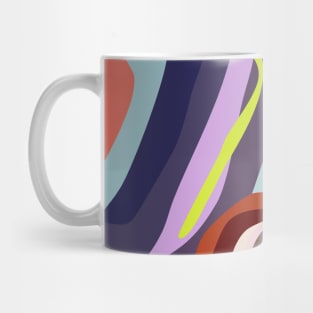 Id, Ego and Superego abstract and colorful Mug